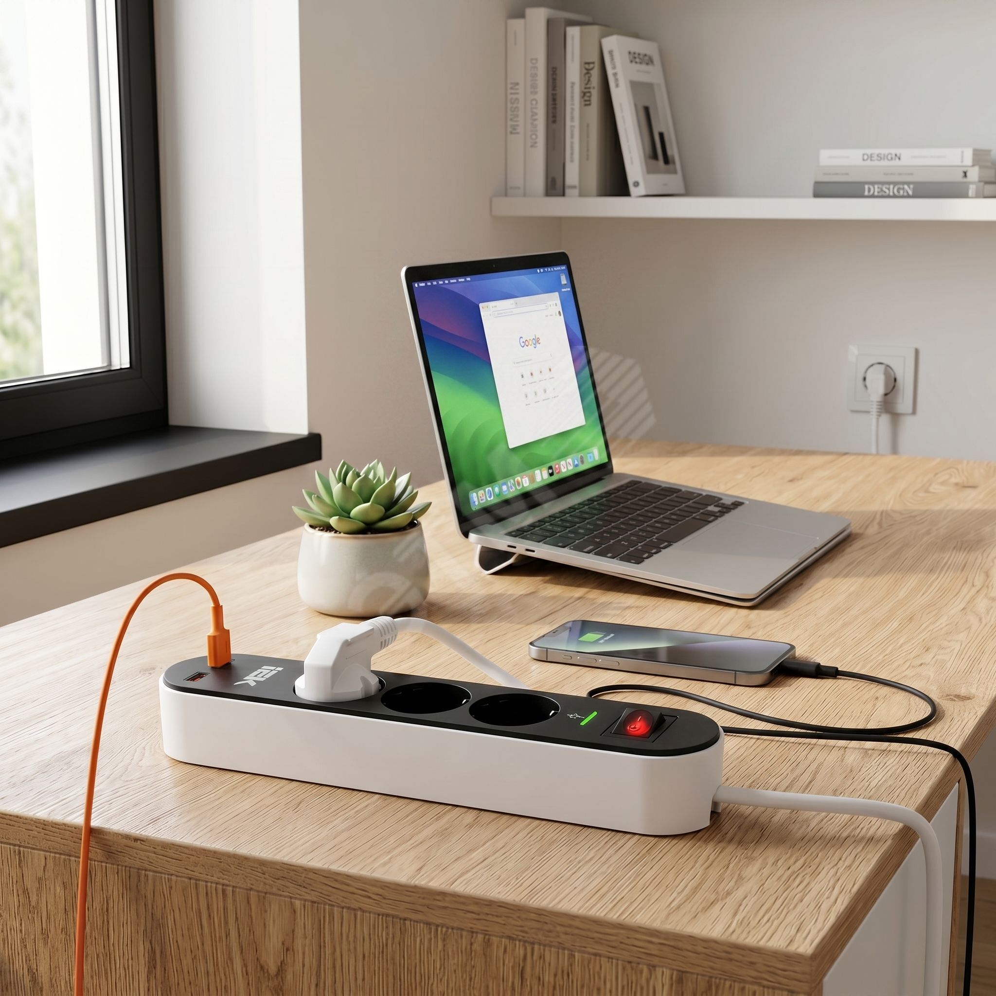 Купить Фильтр сетевой СФ-03К 16А USB A+C 20Вт 1,5м 3х1,5мм2 черный в Казани Фильтр сетевой СФ-03К 16А USB A+C 20Вт 1,5м 3х1,5мм2 черный