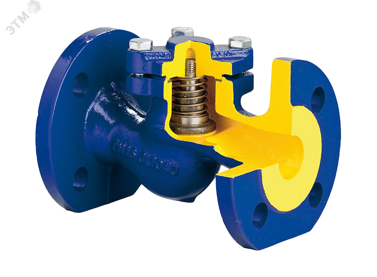 Обратный клапан V287-020 DN 20 PN 16 Тмакс.град 300 ф/ф чугун/нерж (Zetkama)