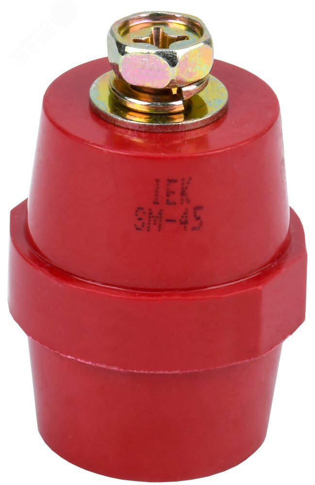 Изолятор SM45 (М8) силовой с болтом