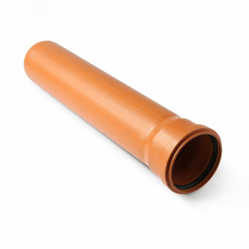 Труба для наружной канализации (класс жесткости SN4) 110×1000