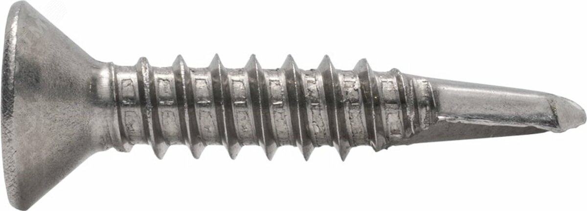 Саморез с потайной головкой с буром DIN 7504O  5,5x 38 A2