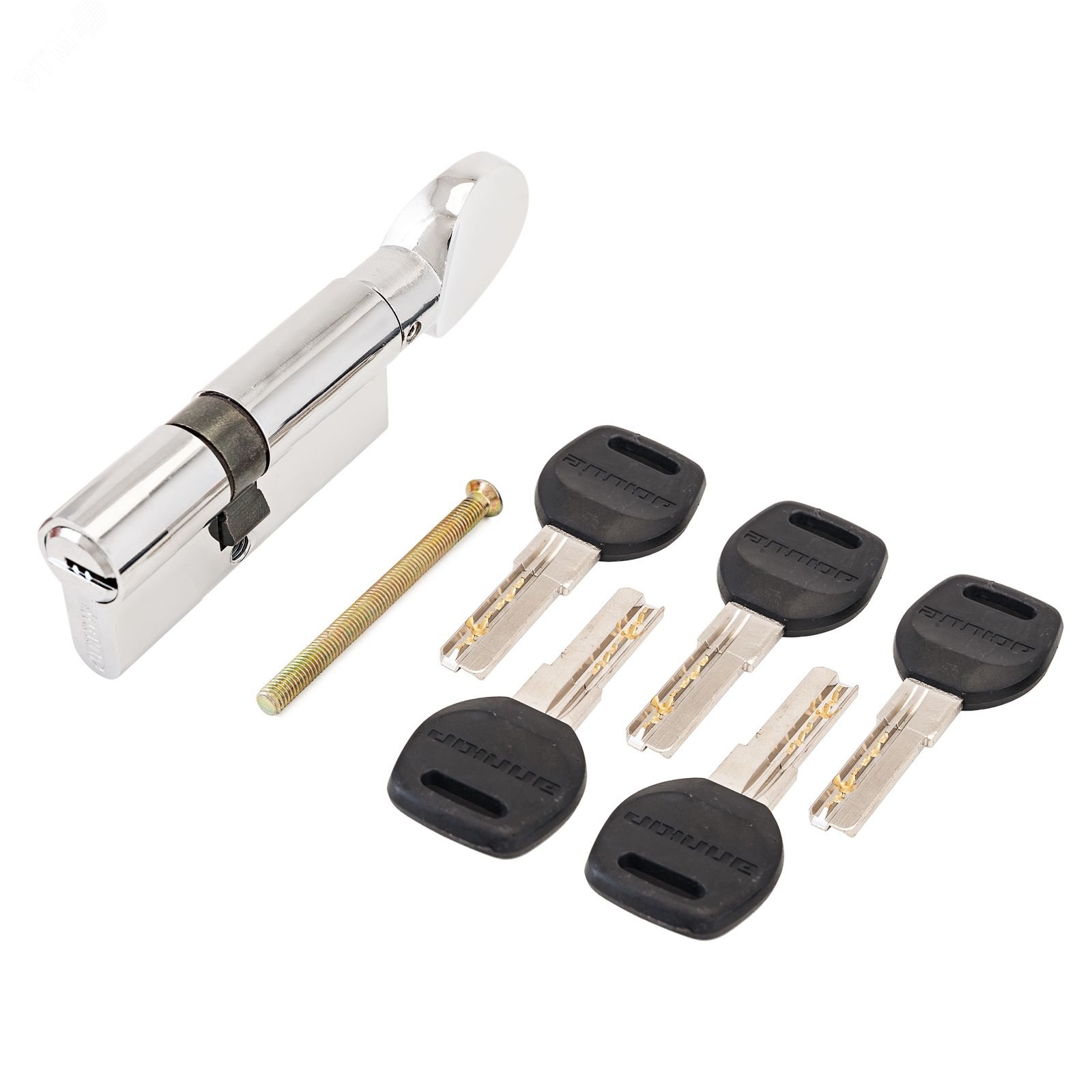 Цилиндровый механизм АЛЛЮР HD FG 70-5К CP (30x40G) хром