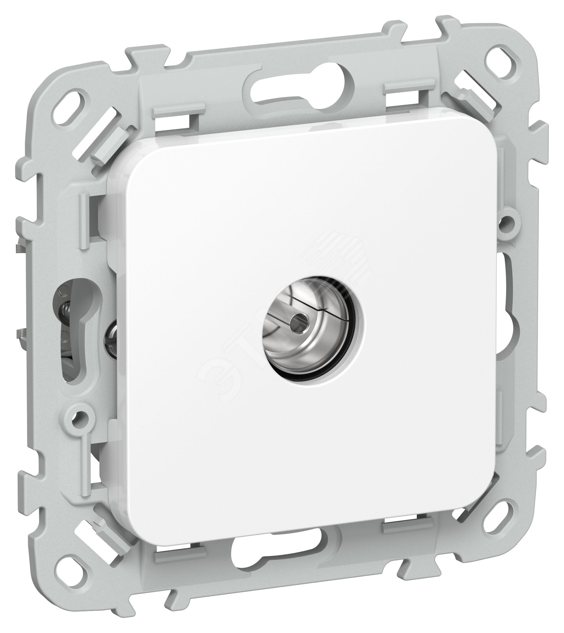 FLITE Розетка TV экранированная оконечная тип M РТВм-1-1-1-ФлБ белый IEK