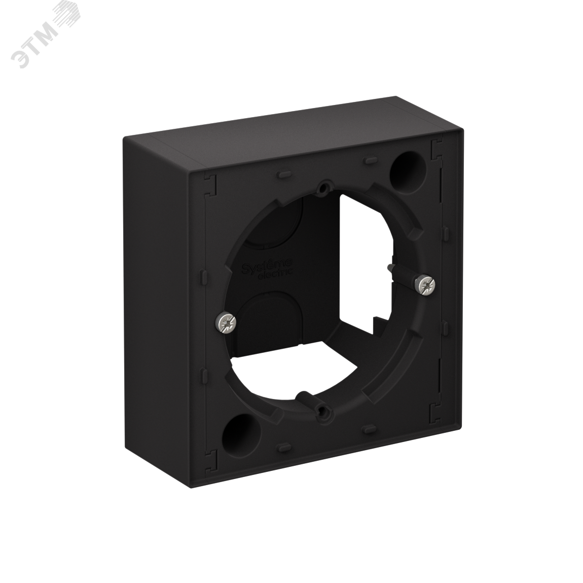 Коробка ATLASDESIGN для наружного монтажа карбон