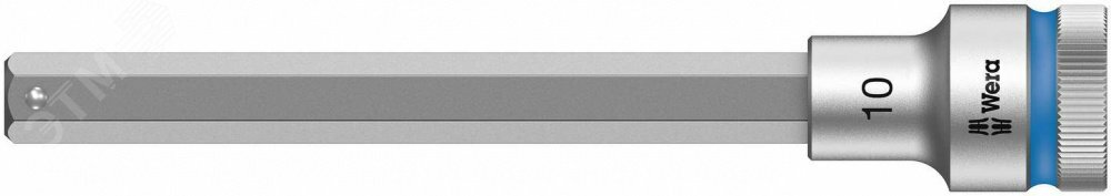 Головка торцевая со вставкой под внутренний шестигранник 8740 C Hex-Plus HF Zyklop DR 1/2 с фиксацией крепежа 10 x 140 мм