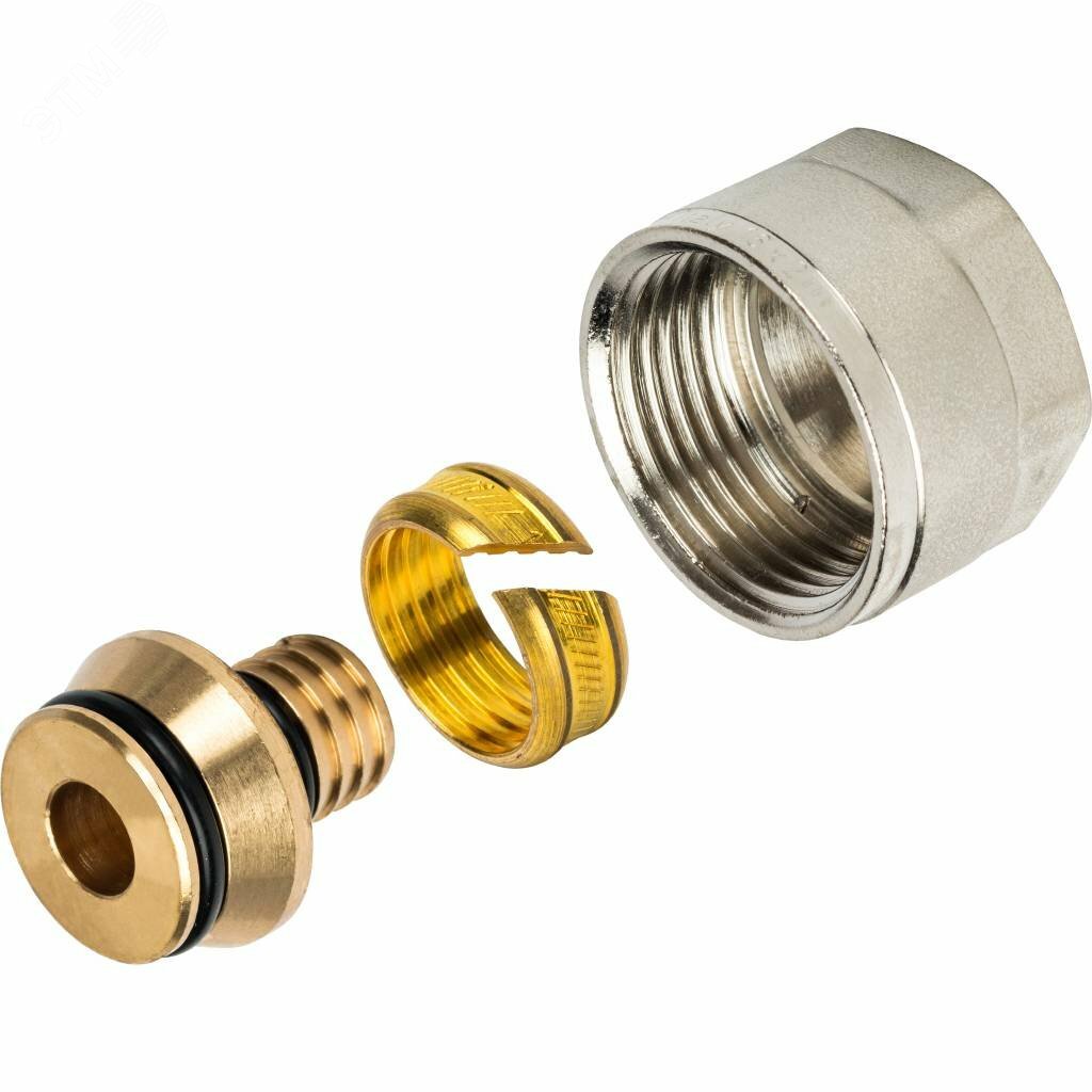 Фитинг компрессионный для PEX труб 16×2.0x3/4 (RG008P29KAE7RH)
