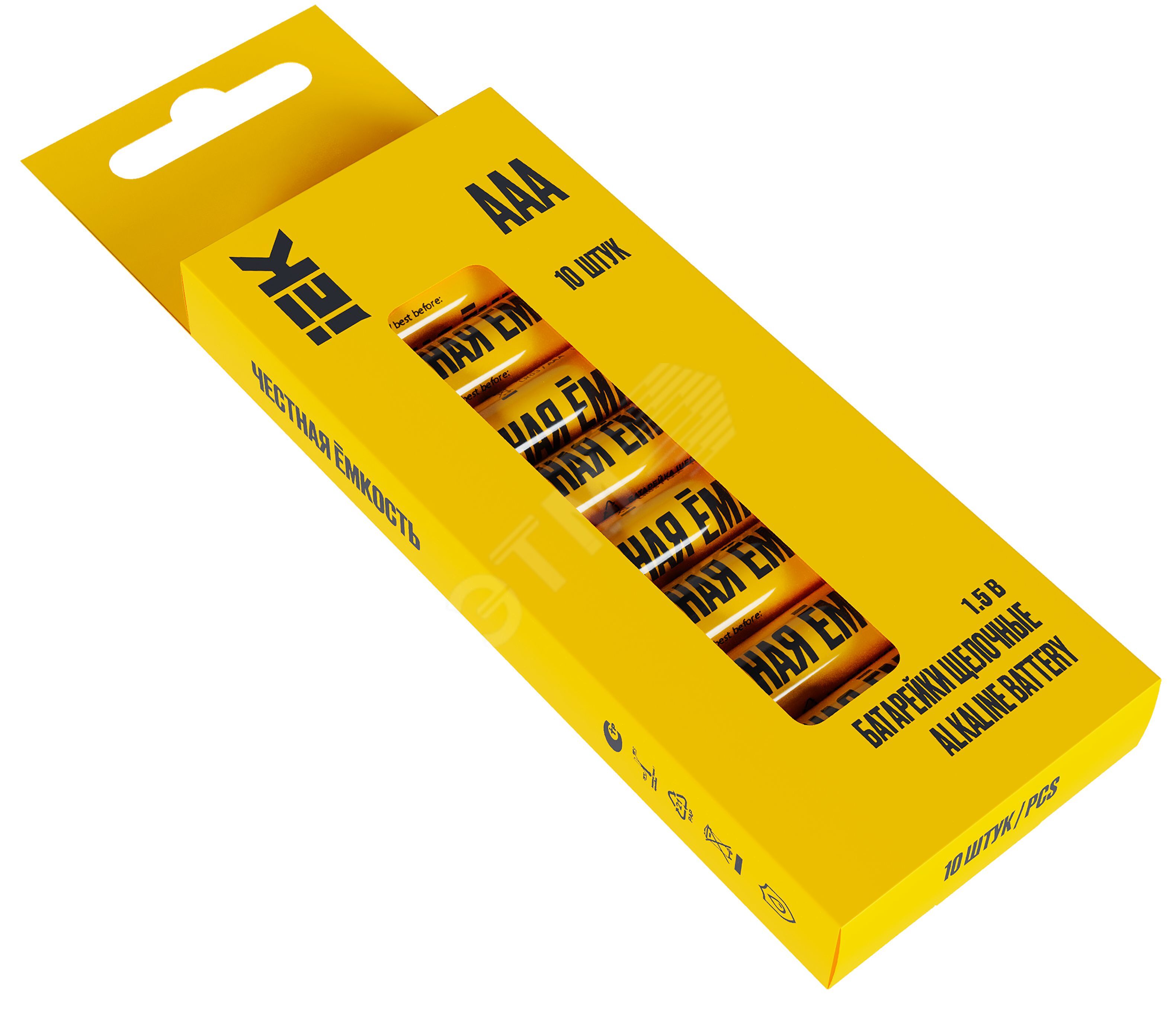 Батарейка щелочная Alkaline LR03/AAA (10шт/б окс)