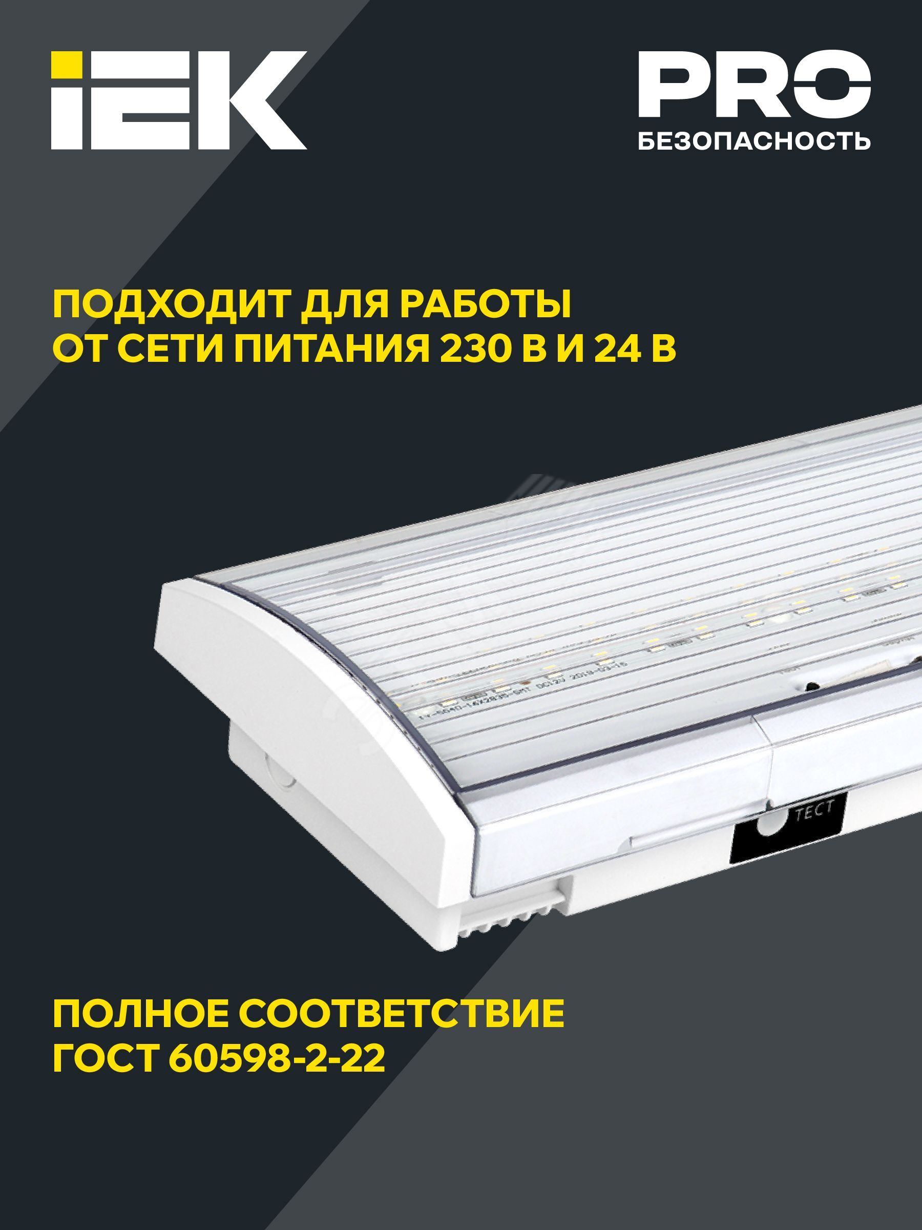 Купить Светильник аварийный светодиодный ДПА-5040 3ч постоянный Ni-CD IP54 в Казани Светильник аварийный светодиодный ДПА-5040 3ч постоянный Ni-CD IP54
