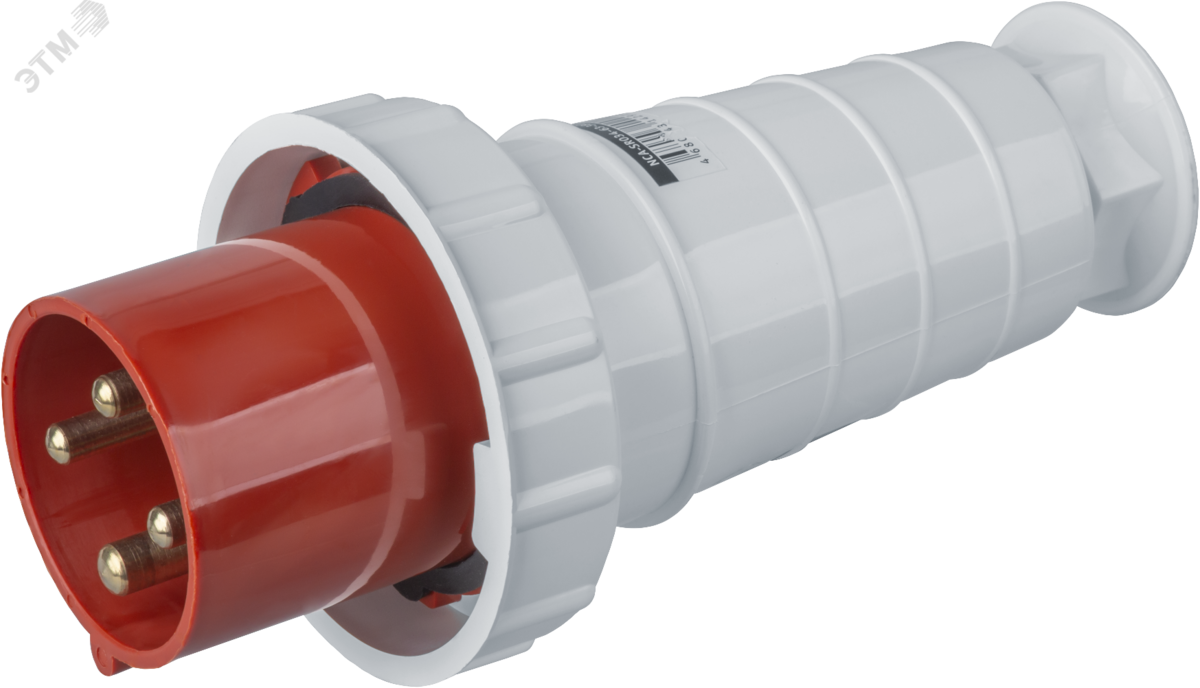 Вилка NCA-SR034-63-380 переносная 63А 3P+PE IP54