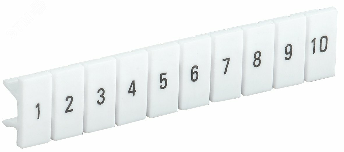 Маркеры для КПИ-4мм2 с нумерацией №№ 1-10