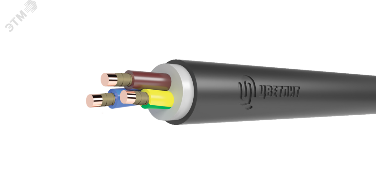 Кабель силовой ВВГнг(А)-FRLSLTx 3х4ок(N.PE)-0.66 ТРТС