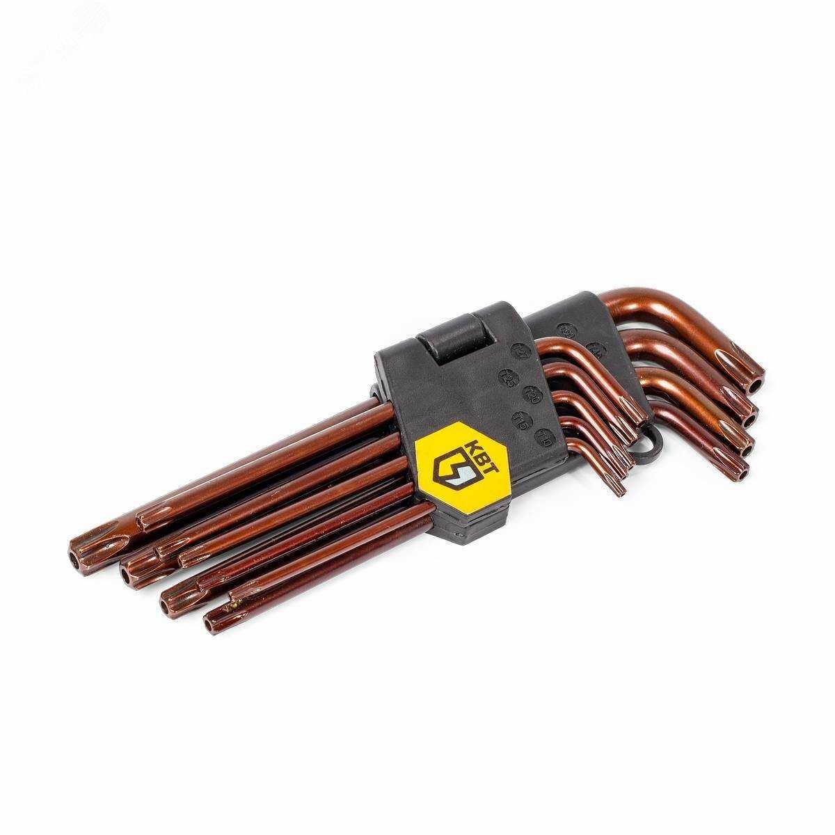 Набор ключей TORX. 9 шт. КТ-9-S2