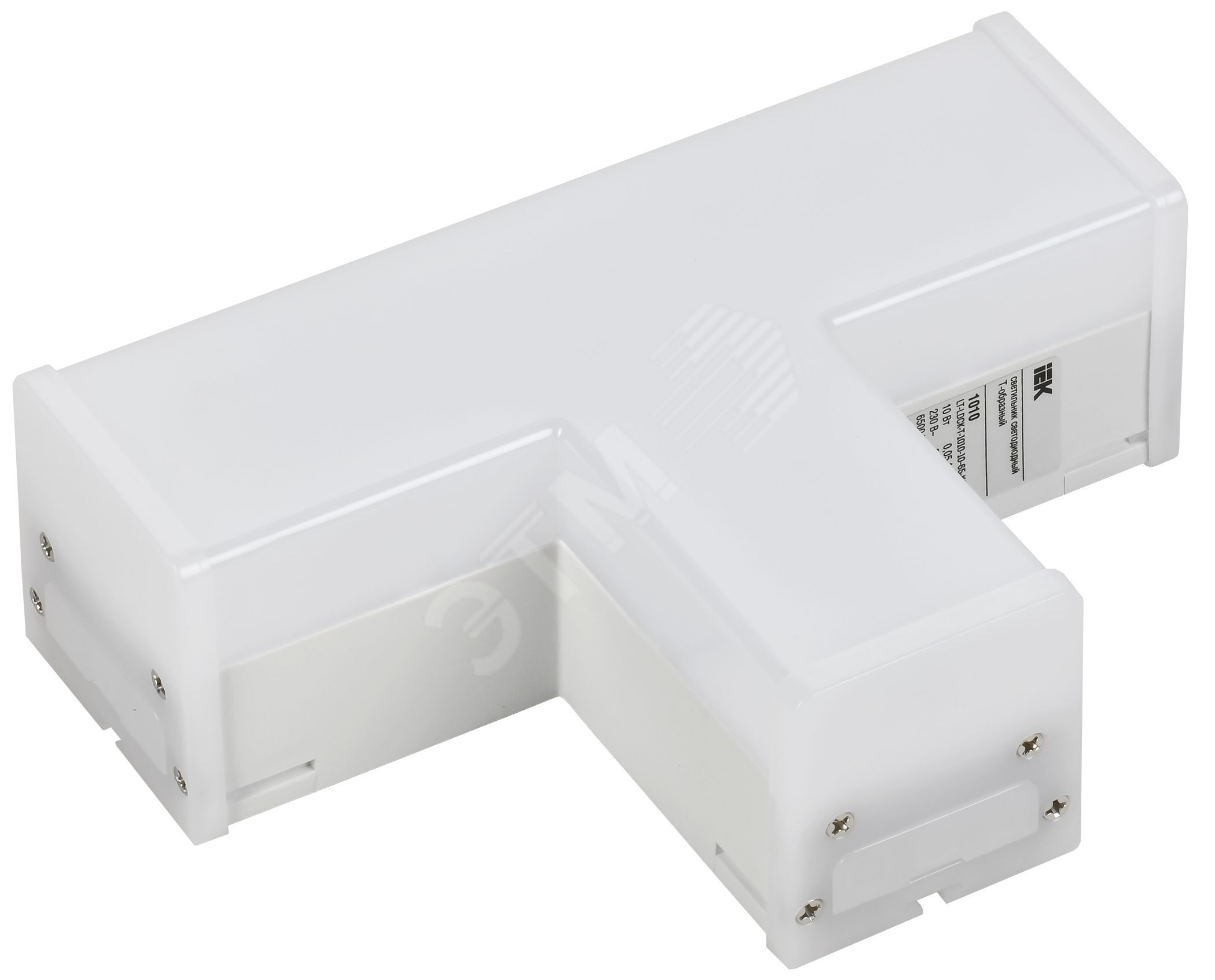 Светильник LED T-образн. 1010 10Вт 4000К 117х180мм бел. IEK