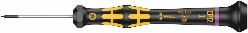 Отвёртка антистатическая для прецизионных работ 1567 IPR TORX PLUS ESD Kraftform Micro 1 IPR x 40 мм