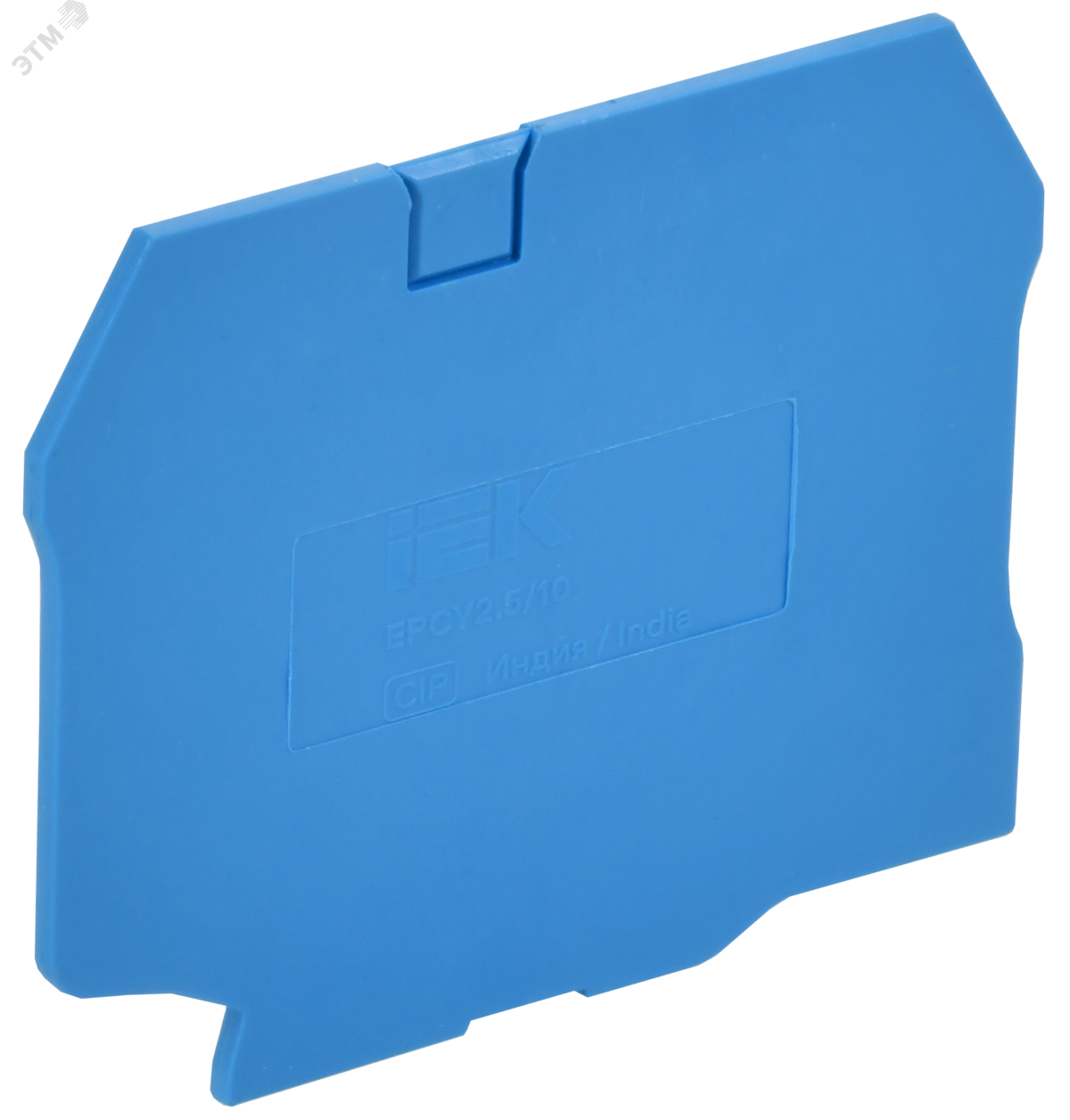 ARMAFIX Заглушка EPCY2.5/10BU для колодок клеммных CY2.5-CY10 синяя IEK