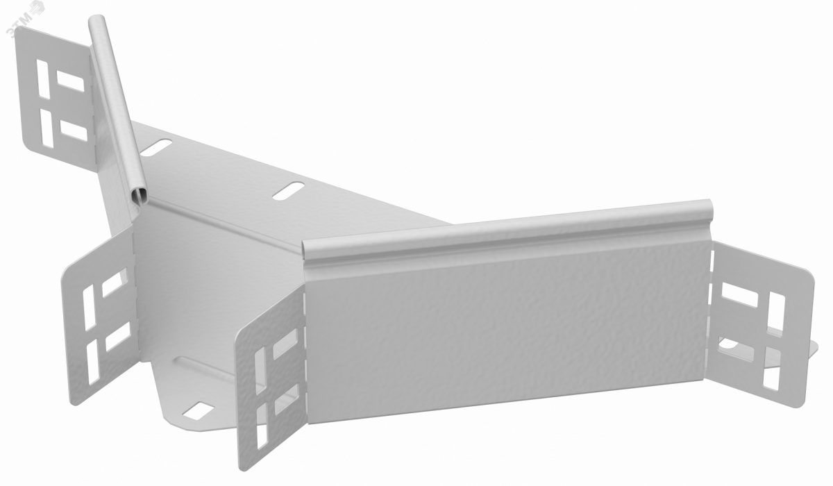 ESCA 7 Отвод Т-обр. 80х80-1,5 RAL 9016 IEK