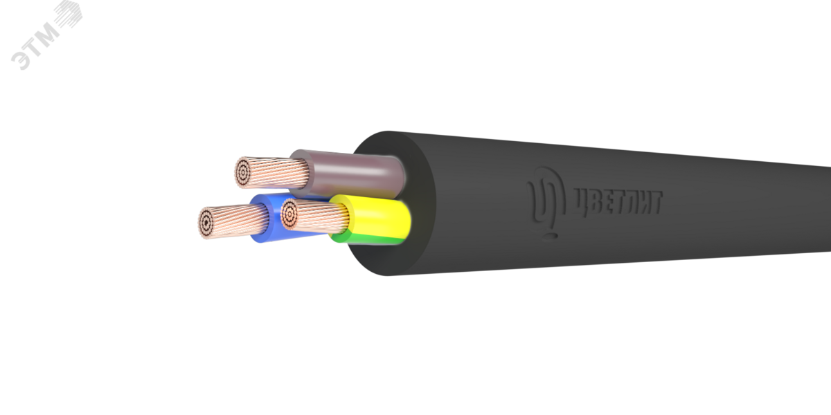 Кабель силовой КГТП-ХЛ 3х4(N.PE) 220/380-3 ТРТС
