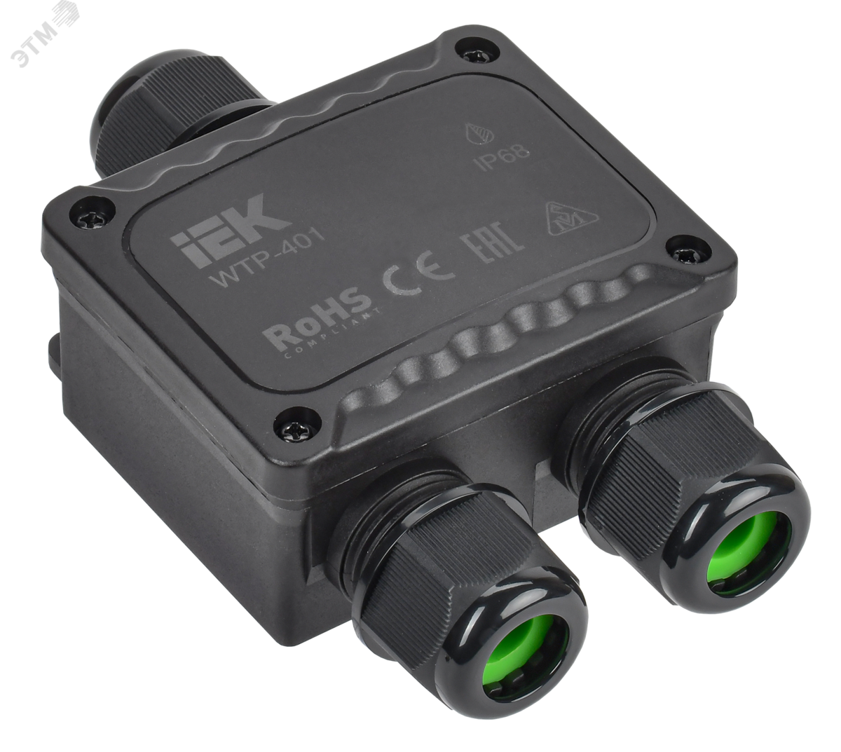 Коробка распред. герметичная WTP-401 3 ввода IP68