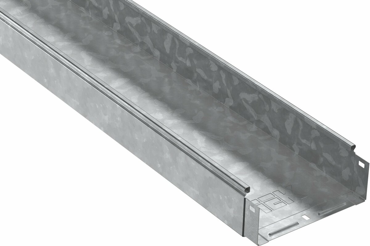 Лоток неперфорированный 80х300х3000-1.2 HDZ