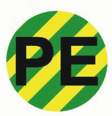 Наклейка ‘PE’ d=20мм PROxima