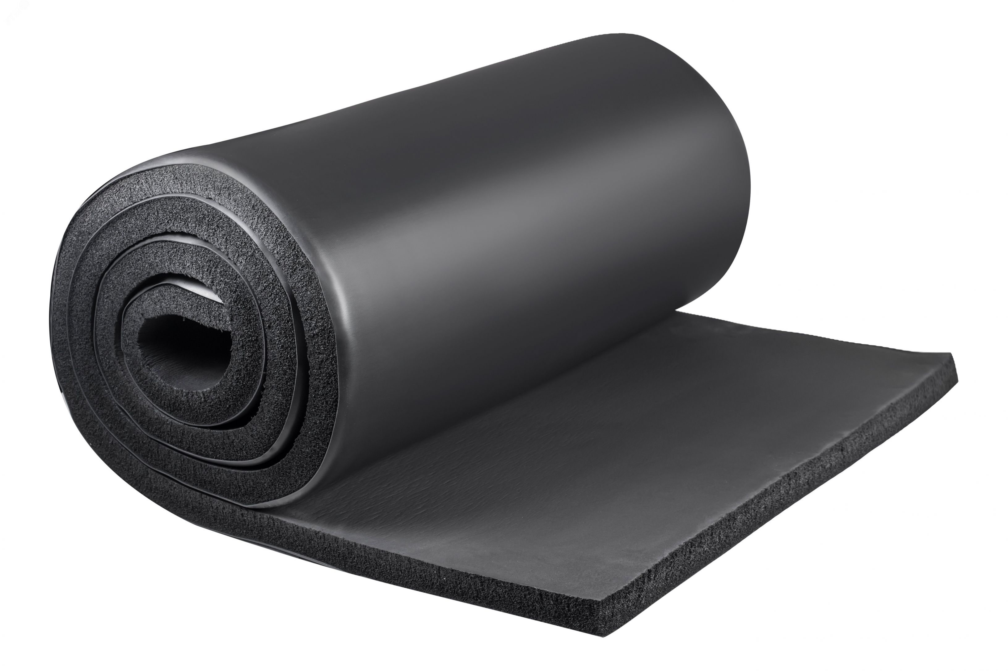 Рулон вспененный каучук K-FLEX 19×1000-10 ST AD IN CLAD black