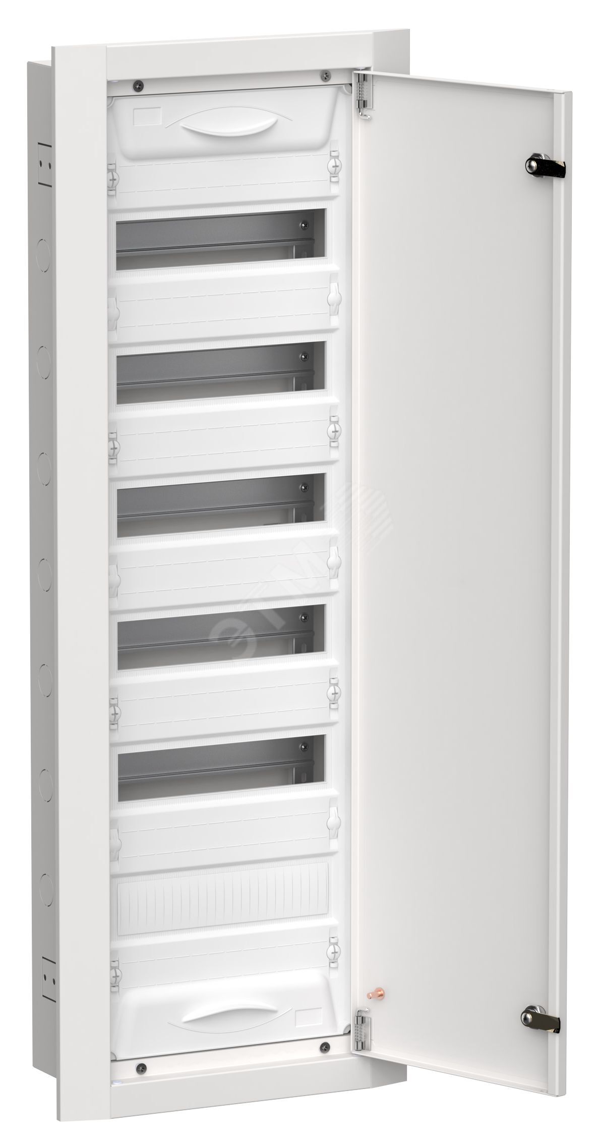 TITAN 5 Корпус металлический ЩРв-72 (1х72) 1005х365х130мм IP31 белый (одна дверь)