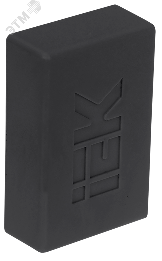 ELECOR Заглушка КМЗ 40х25 черный (4шт/компл)