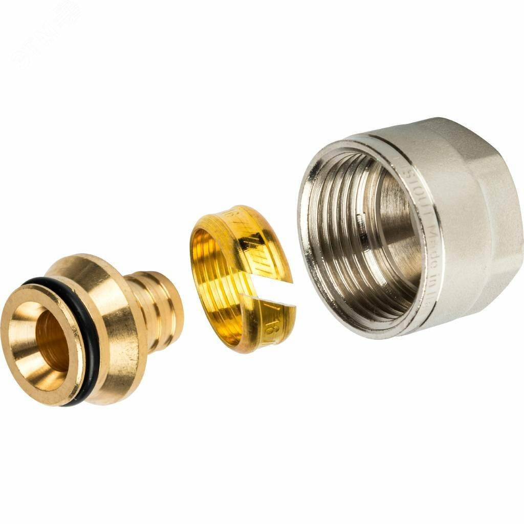 Фитинг компрессионный для PEX труб 16×2.0x3/4 (RG008P29K9SLHU)