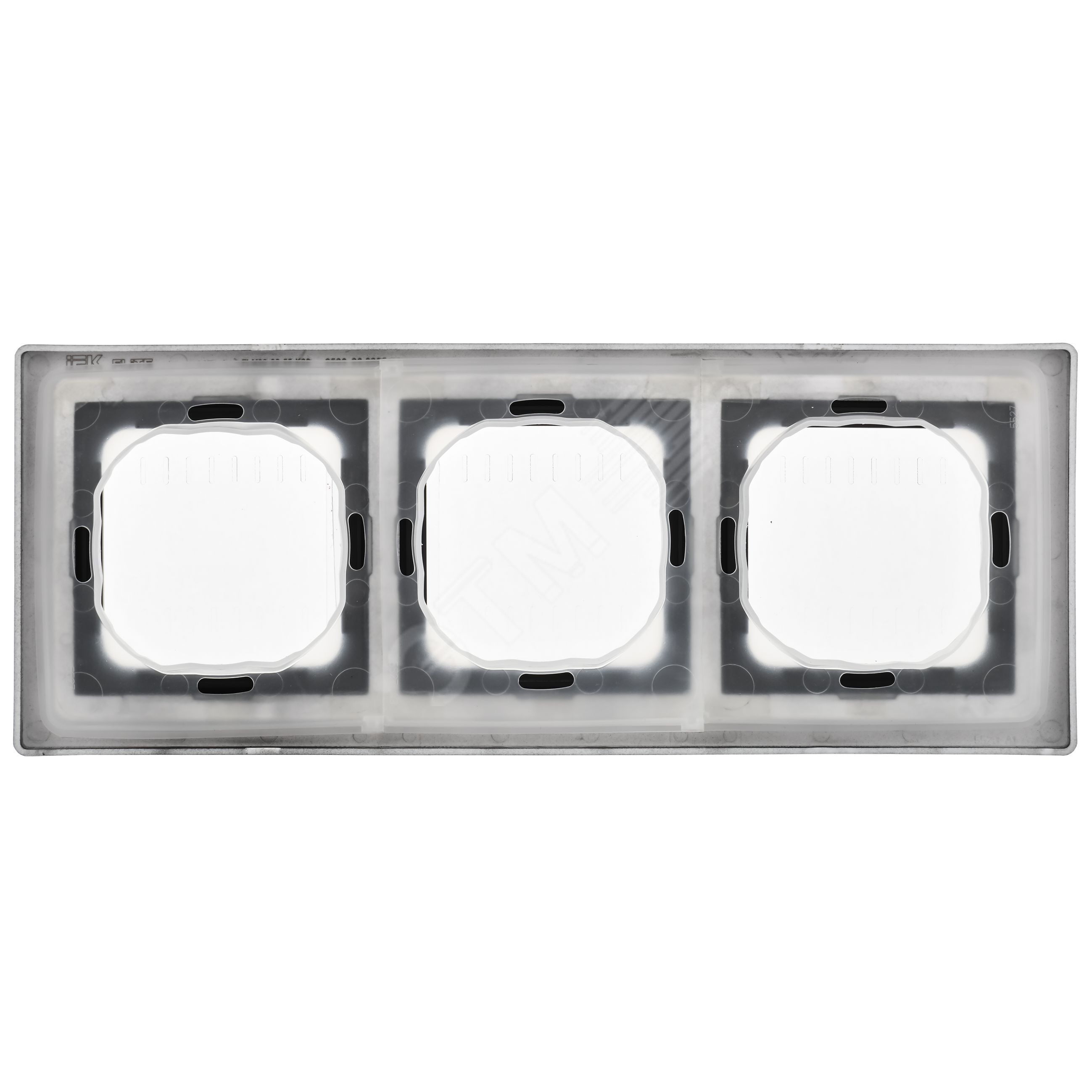 Купить FLITE Рамка 3-местная IP55 Рпро-3-55-ФлЧ черный IEK в Казани FLITE Рамка 3-местная IP55 Рпро-3-55-ФлЧ черный IEK