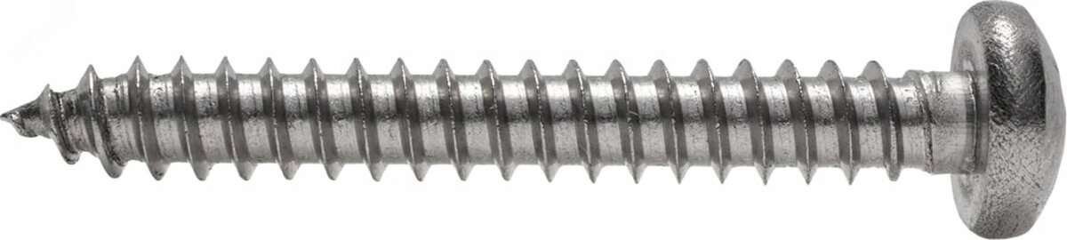 Саморез с полукруглой головкой DIN 7981  3,5x 60 A2