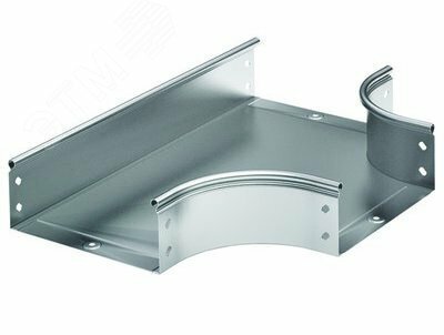 Ответвитель DPT Т-образный горизонтальный 200х80 в комплекте с крепежными элементами и соединительными пластинами (36144K)