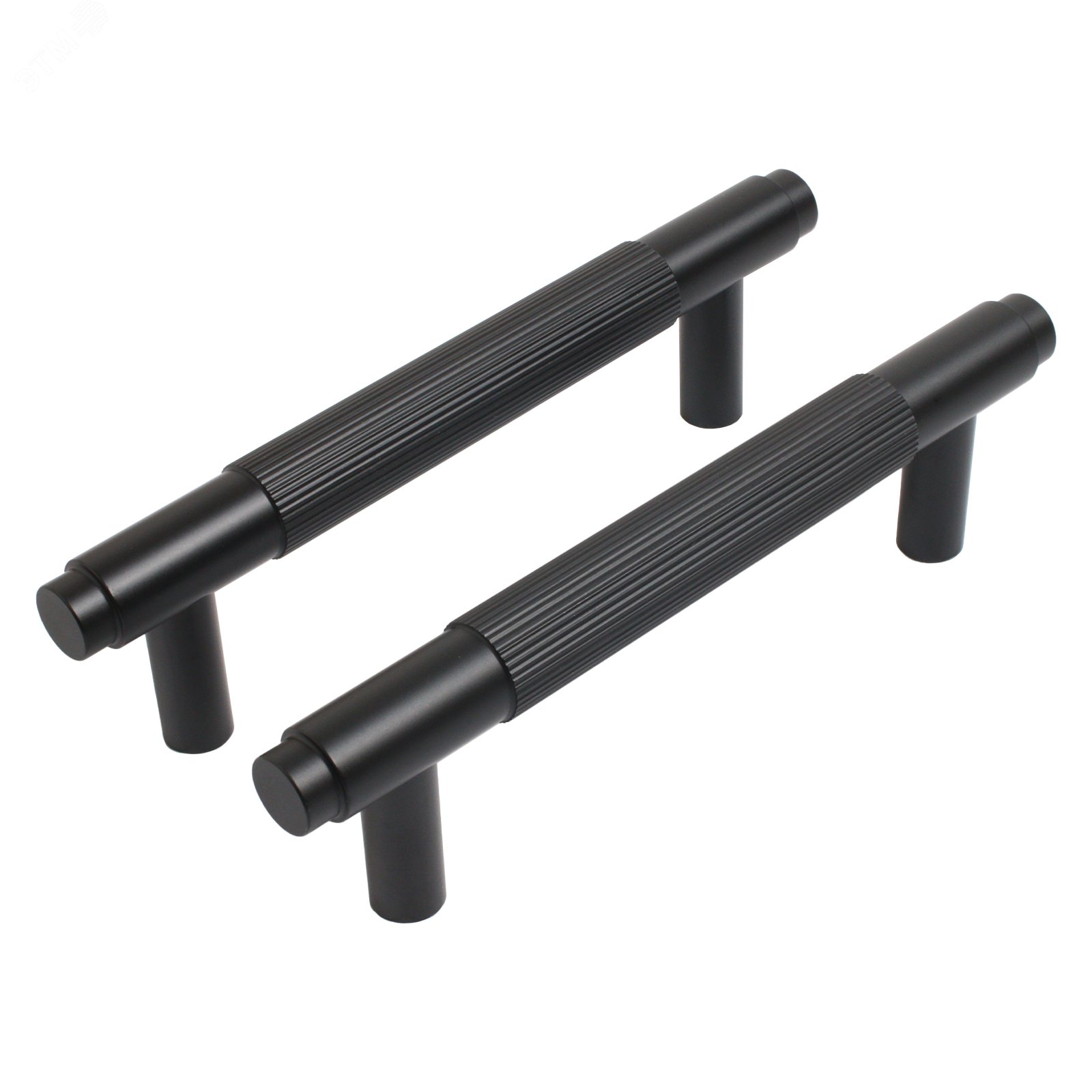 Ручка-скоба мебельная StahlBuro AP2309-96 2шт., BL черный матовый