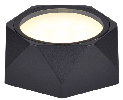 LIGHTING Светильник уличный 5304 потолочный под лампу  GX53 IP65 черный IEK
