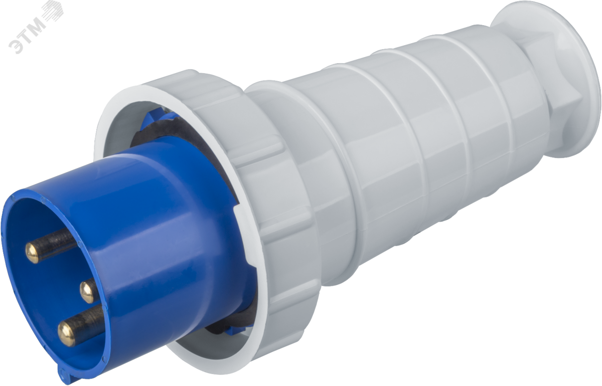 Вилка NCA-SR033-63-220 переносная 63А 2P+PE IP54