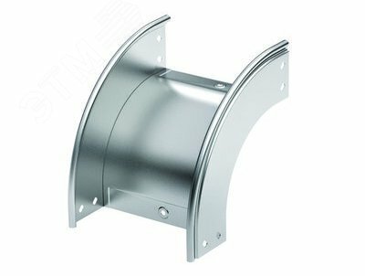 Угол CD 90 вертикальный внешний 90 градусов 150/80 в комплекте с крепежными элементами и соединительными пластинами (36803K)