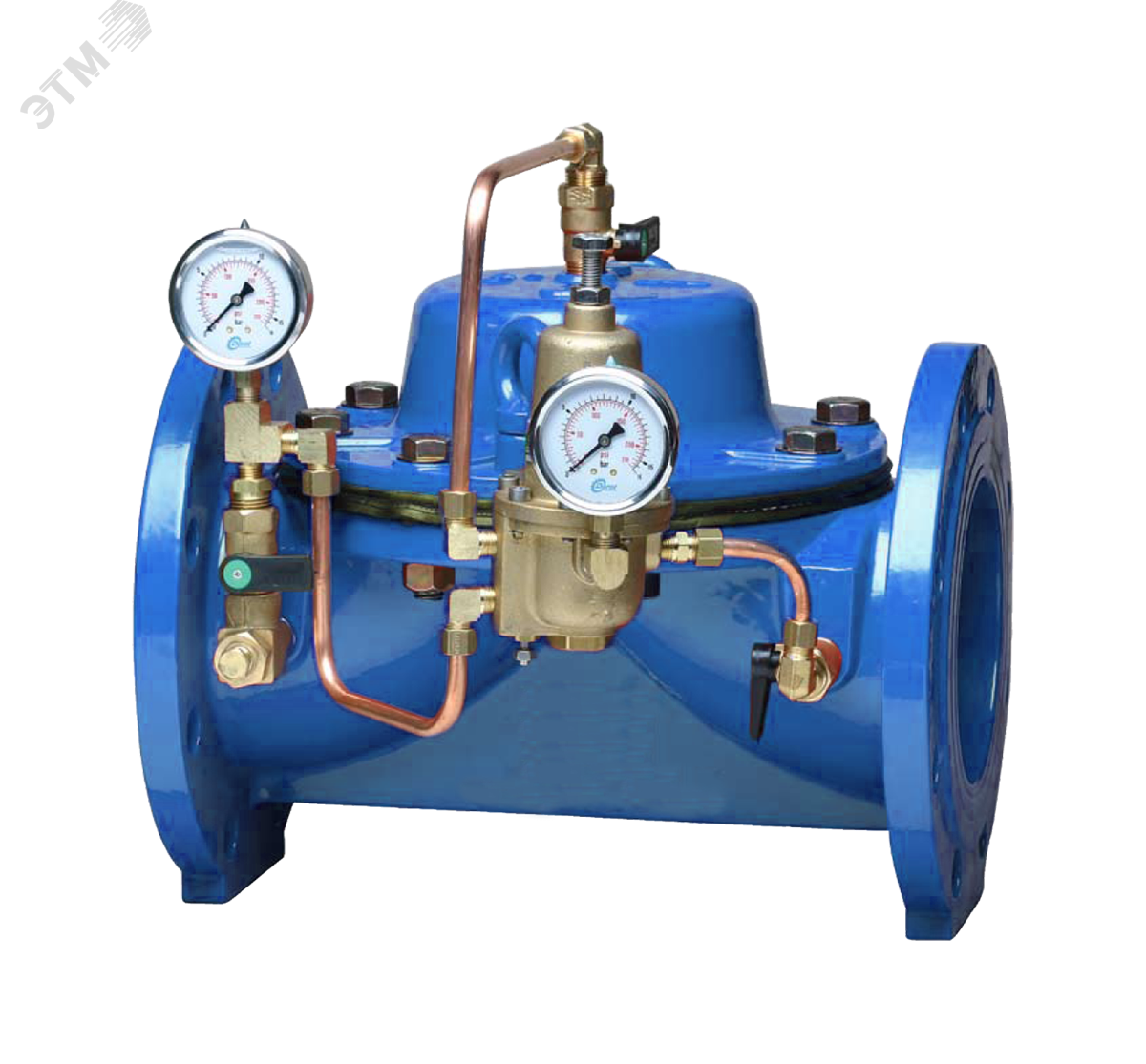 Рудукционный клапан DN100 PN16 (Kvs 220 м3/ч) КАТ11/02-02-01-100-16-Ф/Ф