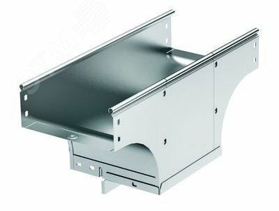 Ответвитель TDSA Т-образный вертикальный 80/200 в комплекте с крепежными элементами и соединительными пластинами (37603KHDZ)