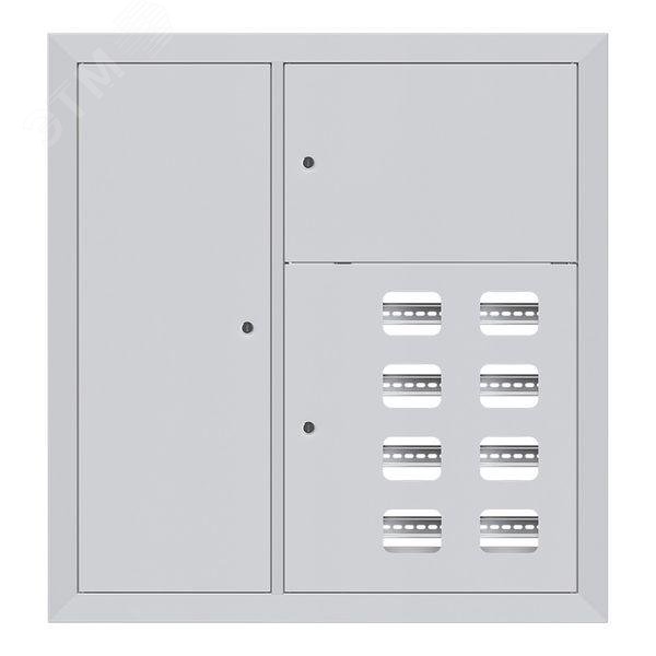 Щит этажный 8 кв. слаботочка слева (1000х950х150) Basic