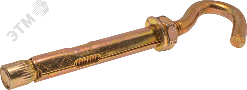 Болт анкерный с крюком  8х 60 (100шт)