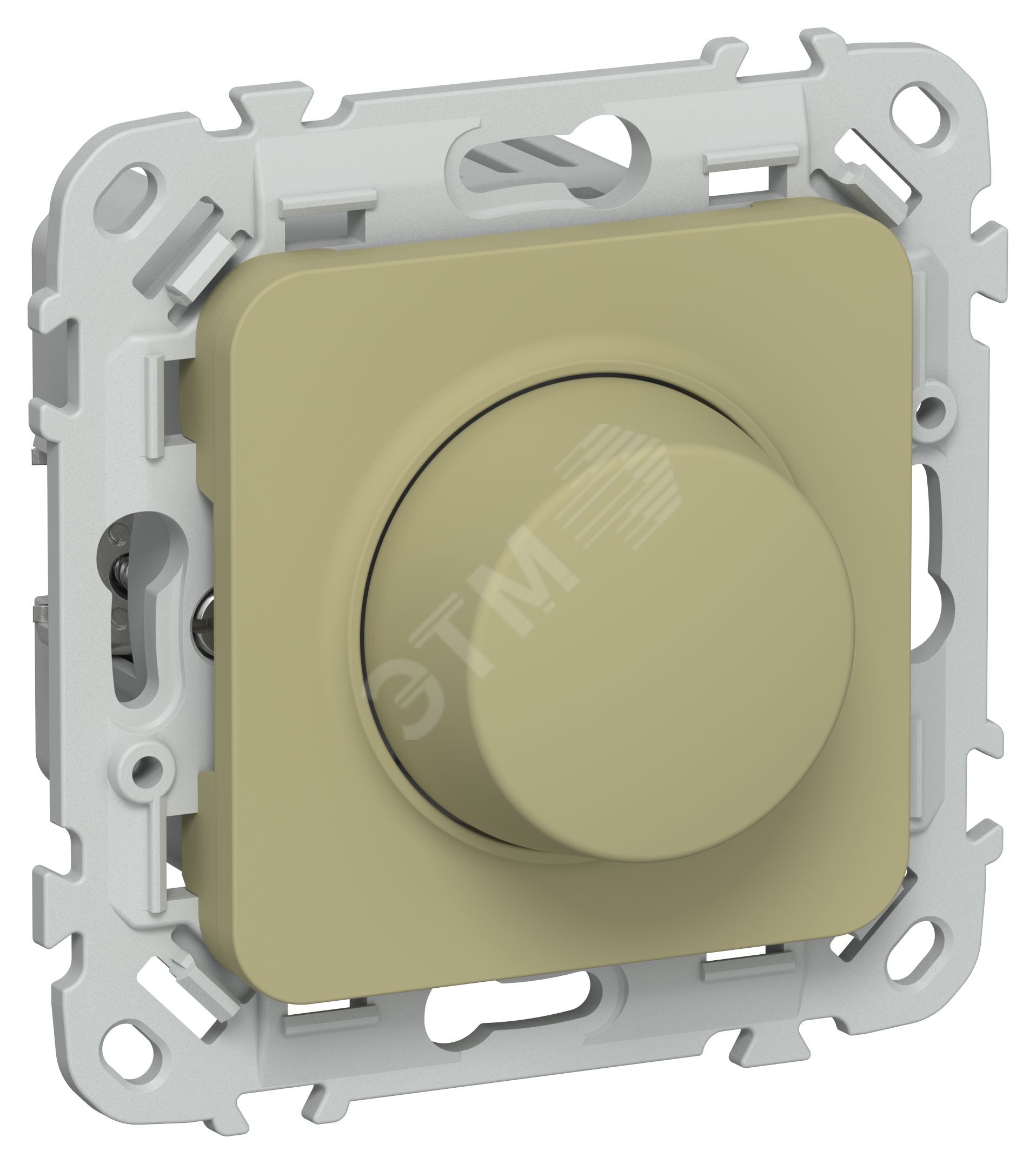 FLITE Светорегулятор проходной TRIAC 550Вт СС26-5-12-ФлО оливковый IEK