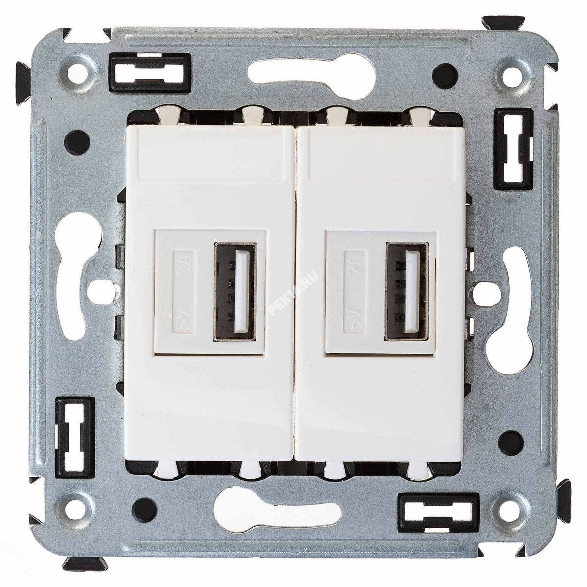 Avanti USB зарядное устройство в стену, Белое облако