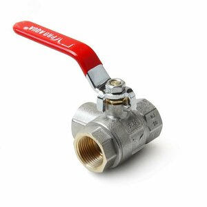 Кран шаровой полнопроходной трехходовой ТИП T, ручка-рычаг, В-В-В 3/4