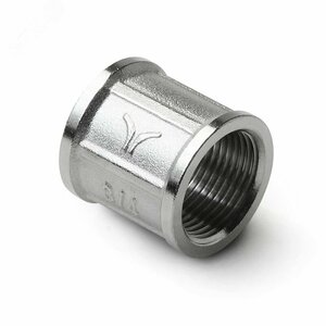 Муфта латунная резьбовая, В 1/2