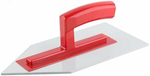 Гладилка пластиковая с уголком 280х140х3 мм