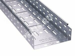 Лоток перфорированный 100х100х3000мм горячеоцинкованный (35341HDZ)