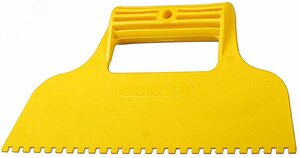 Шпатель Пластмассовый, Зубчатый 230 мм MASTER (1022-8)