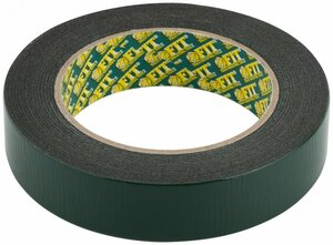 Лента клеящая, двухсторонняя монтажная,на вспененной основе, с полимерной подложкой 25 мм х 5 м