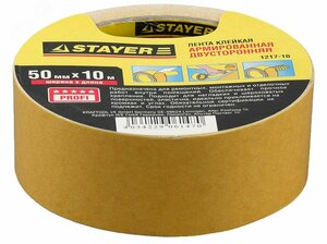 Скотч двухсторонний 50 мм PROFESSIONAL (1217-10)