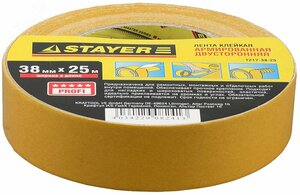 Скотч двухсторонний 38 мм PROFESSIONAL (1217-38-25)