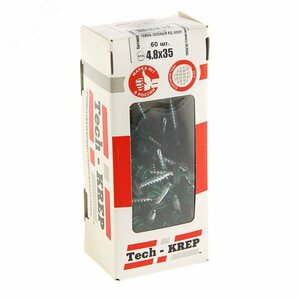 Саморез КР св. 4,8х35 RAL-6005 (тёмно-зеленый)  — коробка